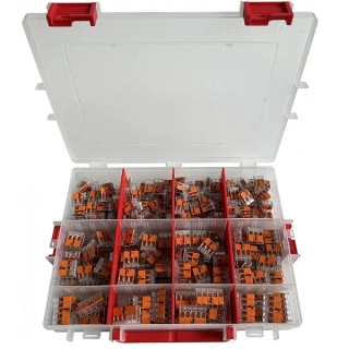 PLASTOVÝ ORGANIZÉR IDEAL BOX XL & SVORKY WAGO